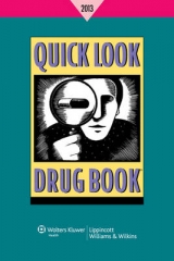 Quick Look Drug Book 2013 - Lance, Leonard L.
