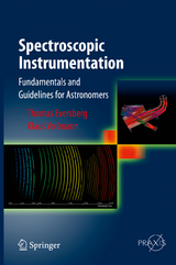 Spectroscopic Instrumentation -  Thomas Eversberg,  Klaus Vollmann
