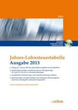 Jahres-Lohnsteuertabelle 2013