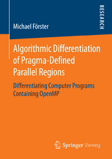 Algorithmic Differentiation of Pragma-Defined Parallel Regions - Michael Förster