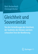 Gleichheit und Souveränität - Niels Beckenbach, Christoph Klotter