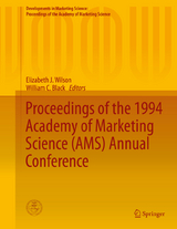 Proceedings of the 1994 Academy of Marketing Science (AMS) Annual Conference - 