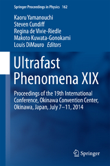 Ultrafast Phenomena XIX - 