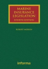 Marine Insurance Legislation - Merkin, Robert