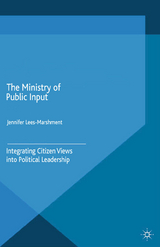 The Ministry of Public Input - J. Lees-Marshment