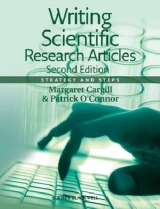 Writing Scientific Research Articles - Cargill, Margaret; O′Connor, Patrick