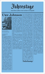 Jahrestage 1 - Uwe Johnson