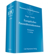 Europäisches Patentübereinkommen (EPÜ) - 