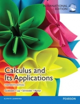 Calculus & Its Applications - Goldstein, Larry J.; Lay, David C.; Asmar, Nakhle H.; Schneider, David I.