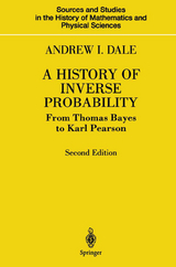 A History of Inverse Probability - Dale, Andrew I.