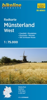 Radkarte Münsterland West (RK-NRW01) - 