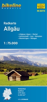 Radkarte Allgäu (RK-BAY18) - 