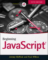 Beginning JavaScript -  Jeremy McPeak