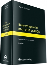 Bauvertragsrecht nach VOB und BGB - Vygen, Klaus; Joussen, Edgar