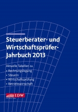 Steuerberater- und Wirtschaftsprüfer-Jahrbuch 2013 - 