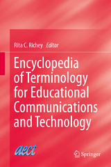 Encyclopedia of Terminology for Educational Communications and Technology - 