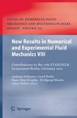 New Results in Numerical and Experimental Fluid Mechanics VIII - 