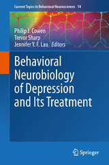 Behavioral Neurobiology of Depression and Its Treatment - 