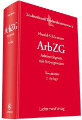 Arbeitszeitgesetz mit Nebengesetzen - Harald Schliemann