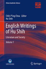 English Writings of Hu Shih - Hu Shih