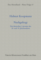 Nachgefragt - Helmut Koopmann