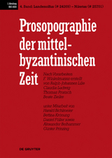 Prosopographie der mittelbyzantinischen Zeit. 867-1025 / Landenolfus (# 24269) - Niketas (# 25701) - Ralph-Johannes Lilie, Claudia Ludwig, Thomas Pratsch, Beate Zielke,  Et Al.