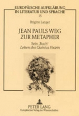 Jean Pauls Weg zur Metapher - Brigitte Langer