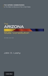 The Arizona State Constitution - Leshy, John D.