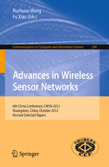 Advances in Wireless Sensor Networks - 