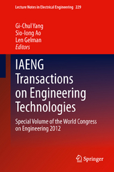 IAENG Transactions on Engineering Technologies - 