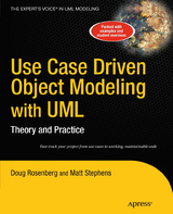 Use Case Driven Object Modeling with UML - Don Rosenberg, Matt Stephens
