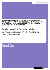 Production of olefins via oxidative de-hydrogenation of C3—C4 fraction by O2 over (Cr—Mo)SiO2 - Ayodeji Ijagbuji, I. I. Zakharov, T. C. Philips, M. G. Loriya, M. B. Saltzberg, A. B. Tselishtev, R. J. Taylor, B.V. Shevchenko, K. M. Jackson, D. B. Woods, J. K. Johnson