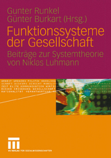 Funktionssysteme der Gesellschaft - 