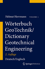 Wörterbuch GeoTechnik/Dictionary Geotechnical Engineering - Helmut Herrmann, Herbert Bucksch