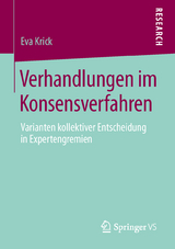 Verhandlungen im Konsensverfahren - Eva Krick