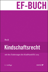 Kindschaftsrecht - Beck, Susanne