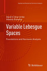 Variable Lebesgue Spaces - David V. Cruz-Uribe, Alberto Fiorenza