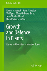 Growth and Defence in Plants - 