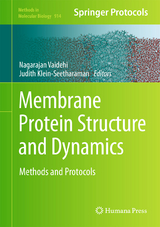 Membrane Protein Structure and Dynamics - 