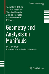 Geometry and Analysis on Manifolds - 