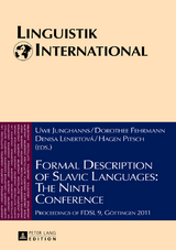 Formal Description of Slavic Languages: The Ninth Conference - 