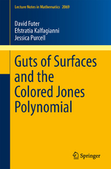 Guts of Surfaces and the Colored Jones Polynomial - David Futer, Efstratia Kalfagianni, Jessica Purcell