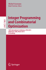 Integer Programming and Combinatorial Optimization - 