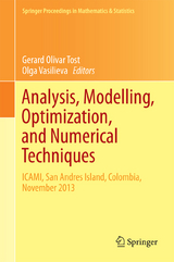 Analysis, Modelling, Optimization, and Numerical Techniques - 