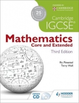 Cambridge IGCSE Mathematics Core and Extended 3ed + CD - Wall, Terry; Pimentel, Ric