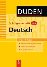 Duden Schulgrammatik extra / 5.-10. Schuljahr - Deutsch - 