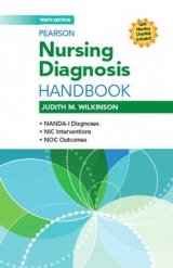 Pearson Nursing Diagnosis Handbook - Wilkinson, Judith