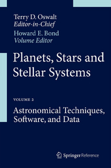 Planets, Stars and Stellar Systems - 