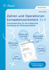 Zahlen und Operationen kompetenzorientiert 3+4 -  SEITZ,  Anna