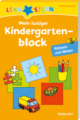 LERNSTERN Mein lustiger Kindergartenblock. Rätseln und Malen ab 3 Jahren